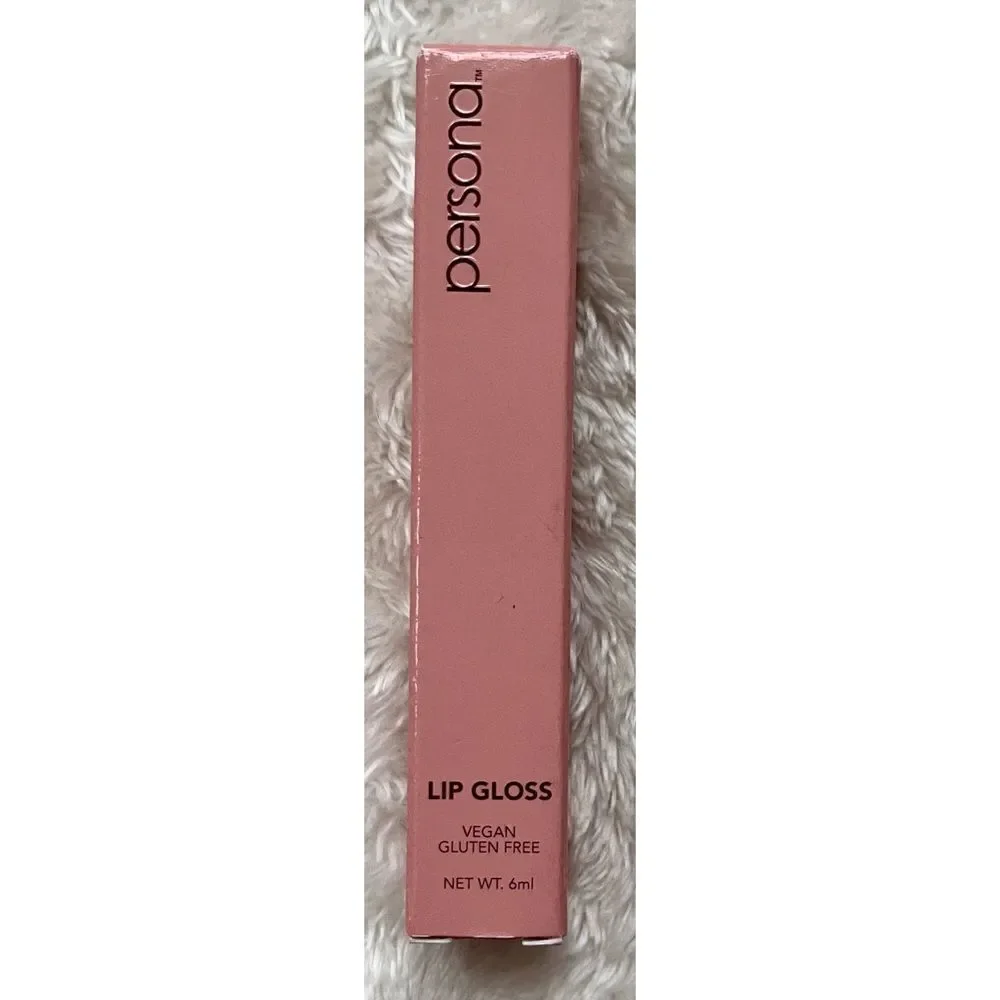 NIB Persona Season One Lip Gloss in Honey - Warm True Nude with Vanilla Flavor